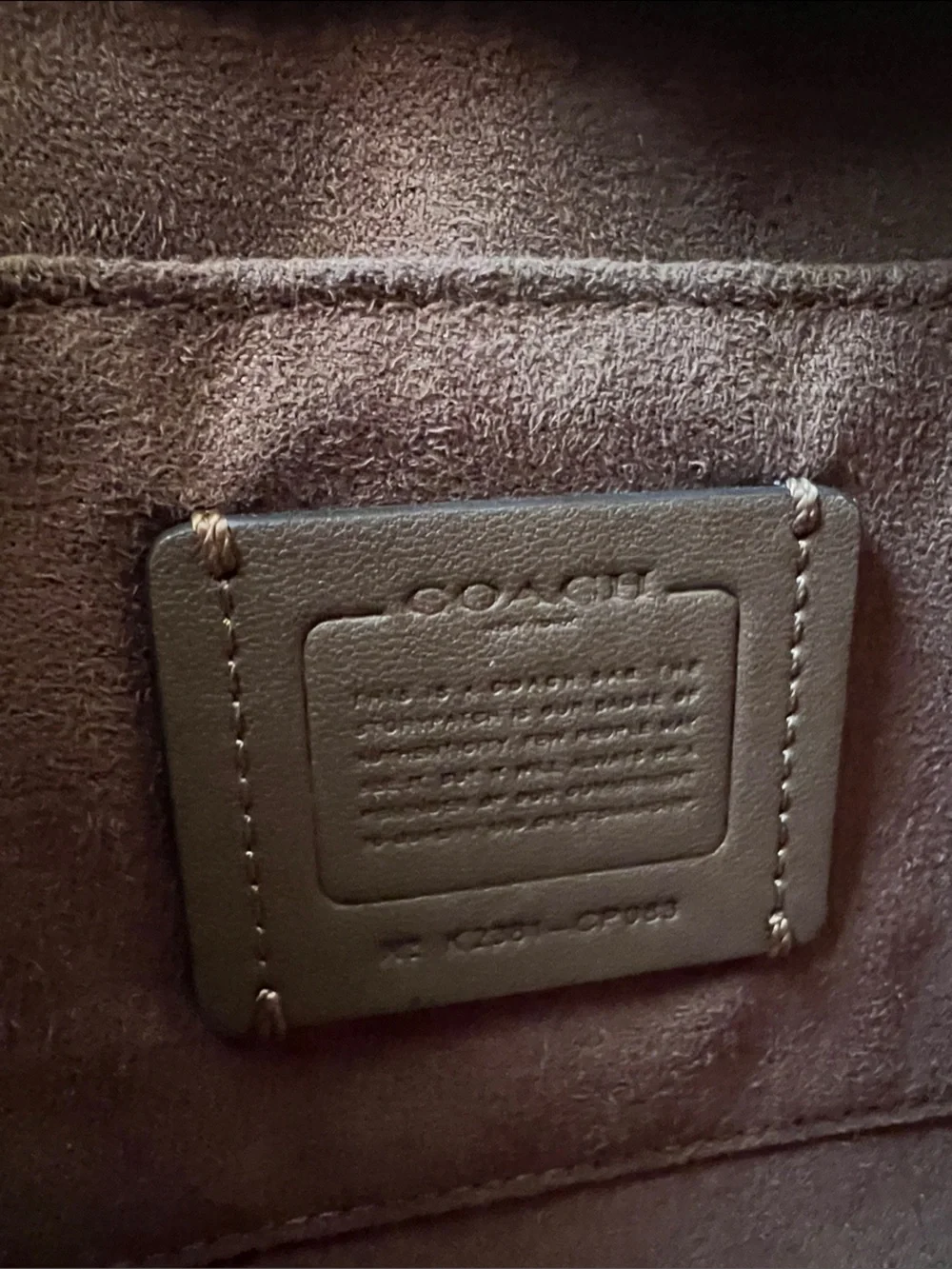 Coach beautiful carryall